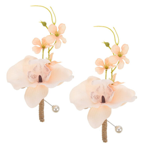2 Stück – Ansteckblume für ein Paar 2