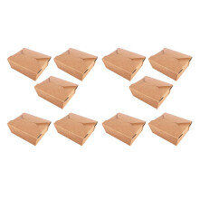 30 einfache Burger-Verpackungsboxen, Picknickbehälter, Khaki