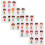 36 pinboard stickers/sticky notes for school/yard 1