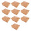 30 simple burger packaging boxes, picnic containers, khaki 5