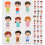 36 pinboard stickers/sticky notes for school/yard 2