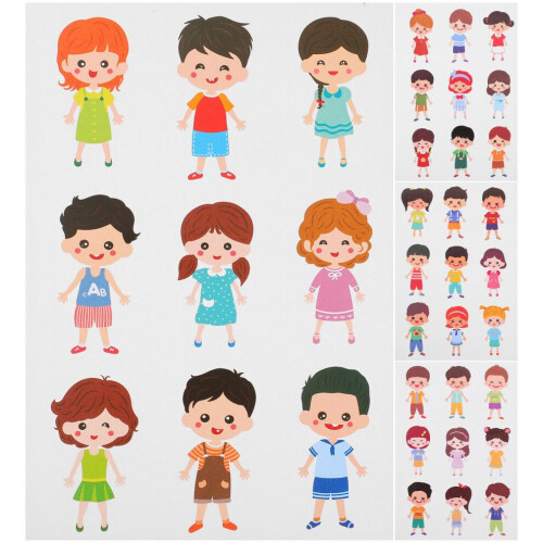 36 pinboard stickers/sticky notes for school/yard 1