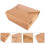 30 simple burger packaging boxes, picnic containers, khaki 4