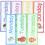 7- . wall decals weekdays, self-adhesive, for classrooms 5