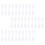 300 ronde witte stickers 5