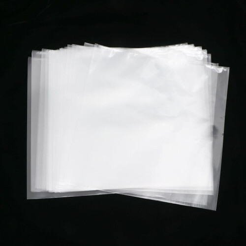 Raindrops 50. Protectores de discos transparentes 2