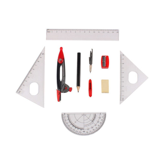 Ensemble de règles portables pour l'école et le bureau, 1 ensemble