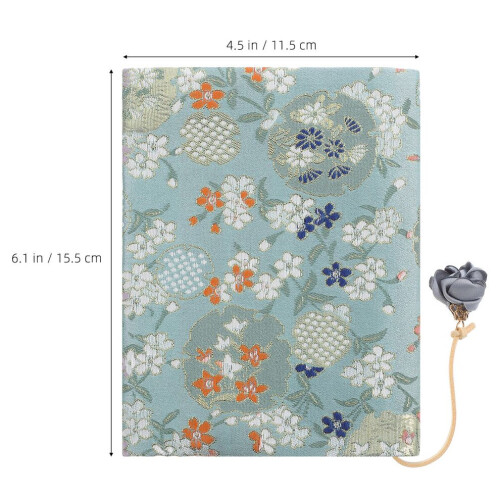 Fabric book cover, handmade for 2