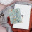 Fabric book cover, handmade for 4
