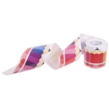 1 Rolle Aufkleber-Set, Bleistiftzubehör