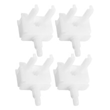 Juego de 18 tiradores de pared/tiradores de persiana para persianas, repuestos