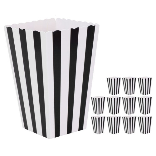 Raindrops Popcorn Holder Rectangular Snack Container 12 2