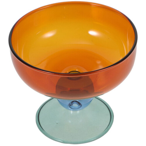 Hochfußiger Dessertglas-Eisbecher, Feinpuddingglas-Eisschale