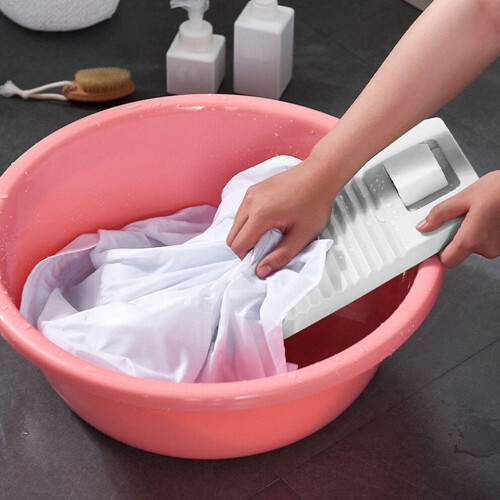 Reusable Plastic Laundry Board for Travel and Camping 2