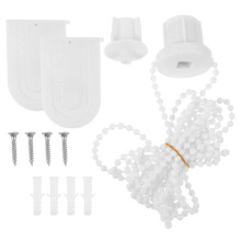 2 soportes para riel de persiana enrollable, accesorios para cortinas