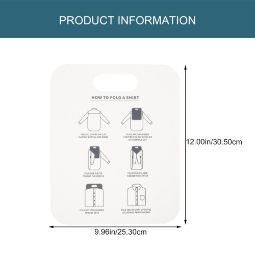 Gabarit de pliage en carton 2 pp, planche à linge simple 2