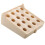 2-teiliges, stapelbares Hemden- und Pullover-Organizer-Set, beige 2