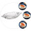 Eisglasschale Saft Salat Dessert transparent 3