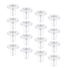 50 soportes para persianas romanas de 4,9x2 cm para persianas verticales