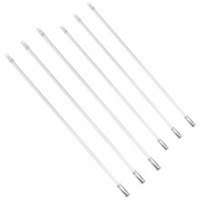 16 piezas de poleas de cadena para persianas enrollables con ganchos y soportes de guía de cable