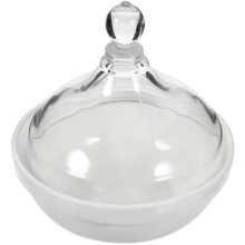 Ensaladera de cerámica, color blanco para el hogar