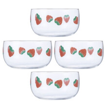 Cuenco de postre de diseño cuadrado reutilizable para alimentos