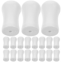 20 borlas transparentes con cordón para persianas y cortinas colgantes