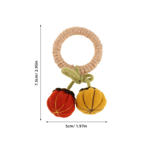 6 pumpor – Höstbordsdekoration för skörd 1