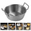 Bowl with handle for fruit salad and snacks 4