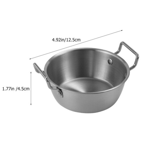 Bowl with handle for fruit salad and snacks 1