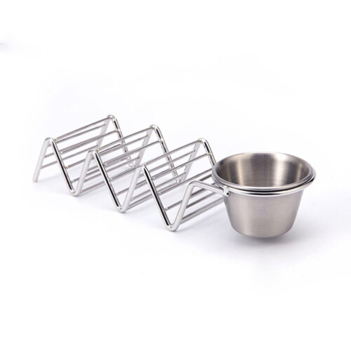 Taco-Halter 304 für 3 harte Taco-Schalen