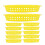 12 reusable plastic containers/bowls for dessert 3
