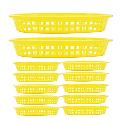 12 reusable plastic containers/bowls for dessert 2