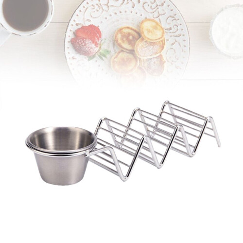 Taco-Halter 304 für 3 harte Taco-Schalen 2
