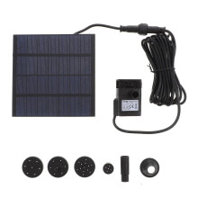 Solarpumpe, robustes Hartplastik, 1 Set