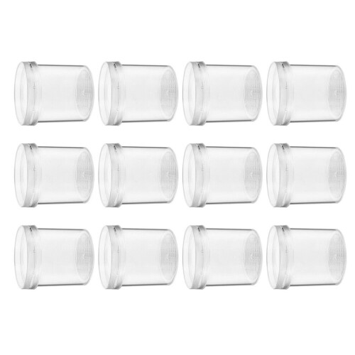 12 magnifying insect boxes with observation glass for small animals