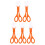 5pcs Children's Insect Clips Scissors Catching Hooks Plastic 2