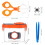 Magnifying viewing box for children, transparent box with ventilation 2