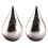 2 vattendroppsformade kylstenar för vin 2