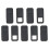 9-piece cover accessory set for laptop computers 2