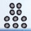 10 chignons en filet noir pour danse classique 5