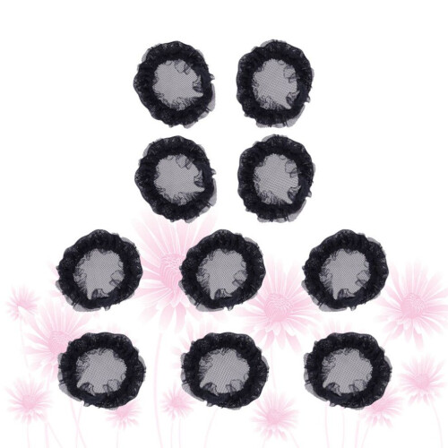 10 chignons en filet noir pour danse classique 1