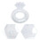 Transparent badring, 1 styck, 54,5 x 54,5 x 28,5 cm 5