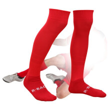 Grip-Socken für Fußball, Rot, 1 Paar, für Damen und Herren