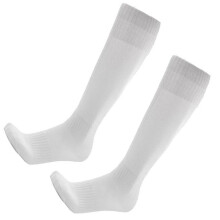 Unisex-Fußballsocken, weiß, 1 Paar, knöchelhoch, für Fanartikel