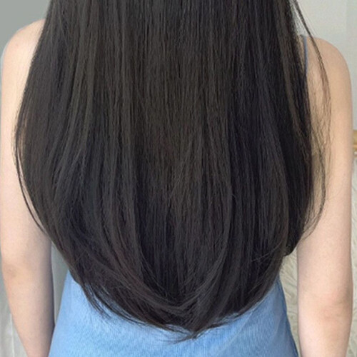Hair extensions with clip closure for 2