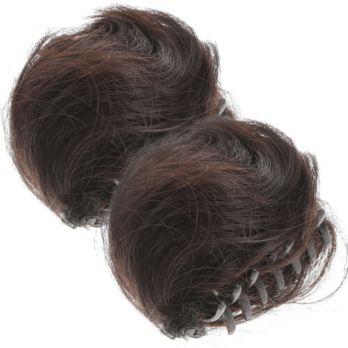 10 Cat Ear Bun Headband - Clip Chignon Extension 2