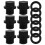 6 poolpumppluggar, reservdelar till poolpumpar, poolpluggar 5