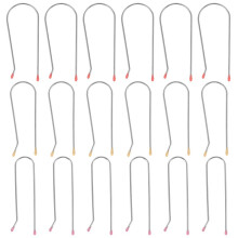 24 bigoudis avec pinces de voyage - Stylos bigoudis chauffants