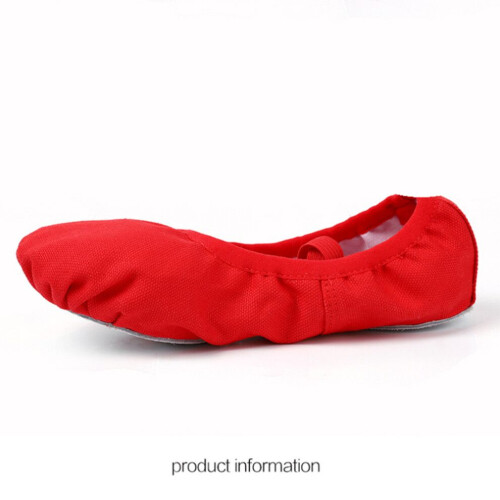 Ballettschuhe für Damen, rot, 1 Paar 1
